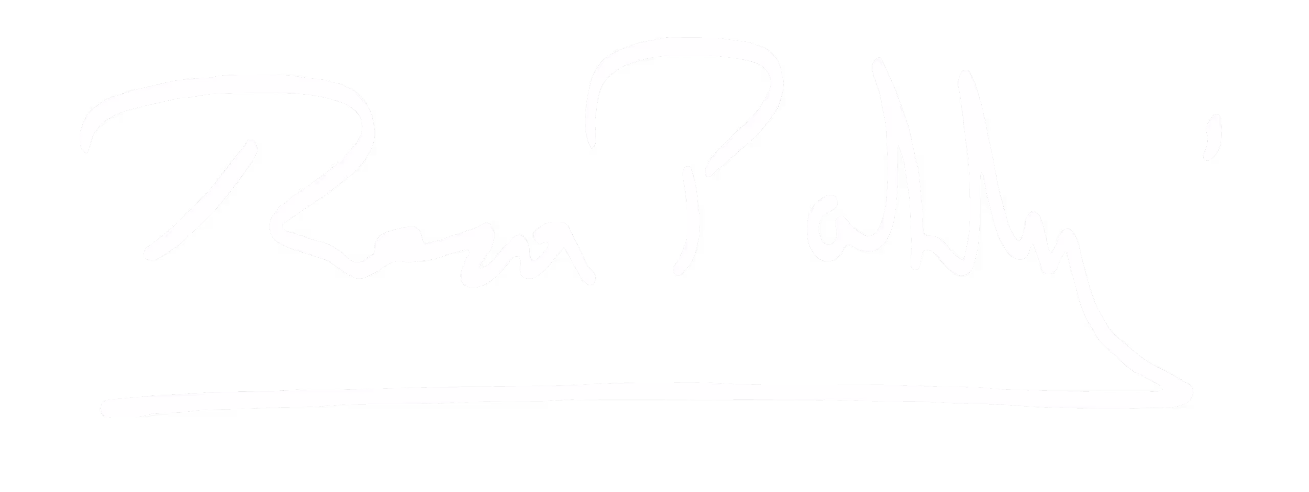 Reza Pahlavi signature
